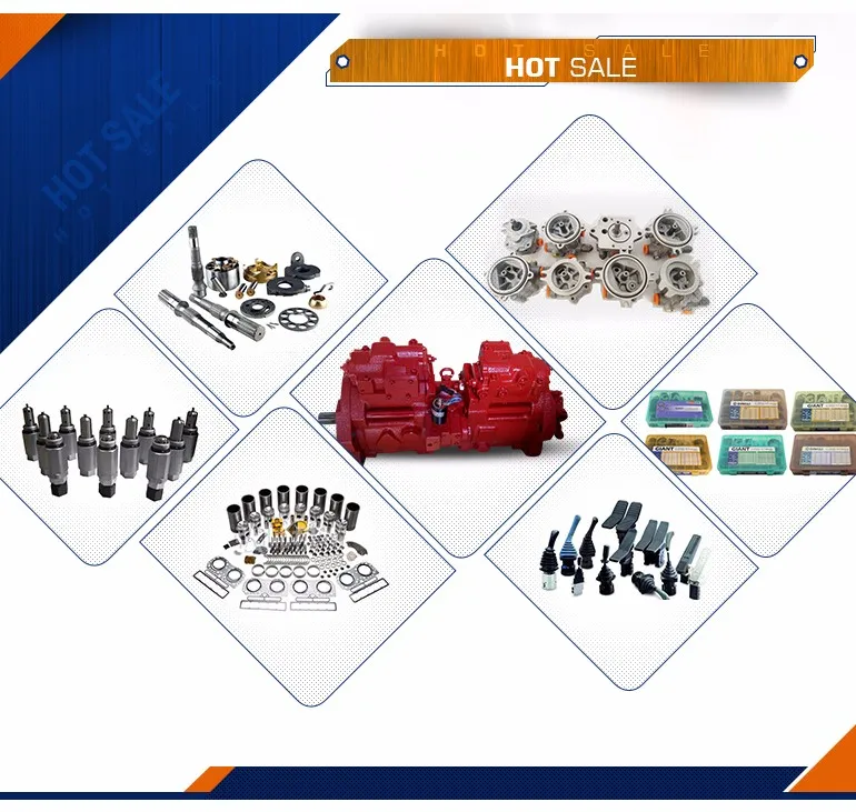 Excavator Parts Hydraulic Repair Parts for Hpv95 PC200-6, PC200-7 Mian Pump