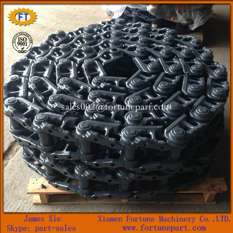 Excavator Track Link Chain for XCMG Hyundai R210LC-7 R290LC Digger Chassis Parts