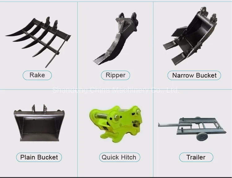 Excavator Without Engine/Micro Digger/Small Digger Excavator