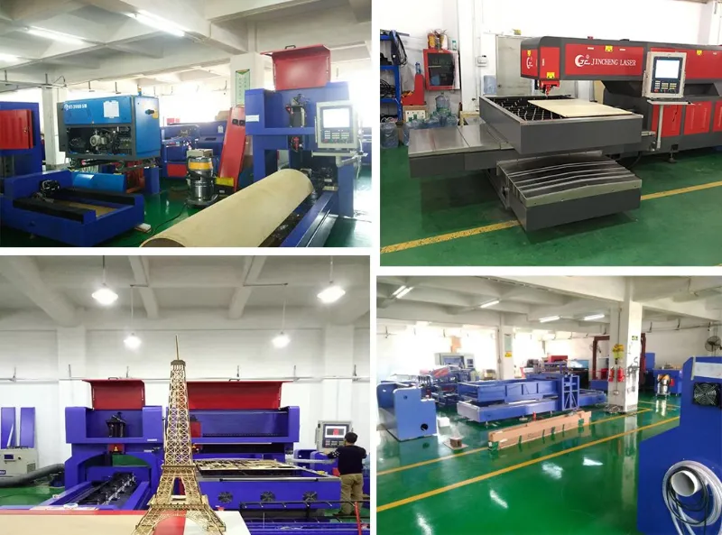 Factory Price CO2 Cross Table Laser Cutting Machine for Die Board
