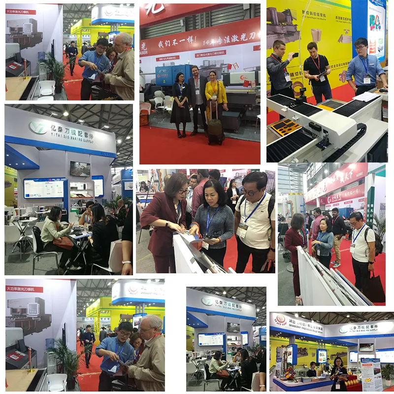 Factory Price CO2 Cross Table Laser Cutting Machine for Die Board