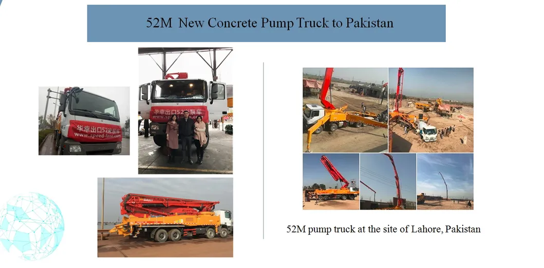 Factory Supply 28m Concrete Pump Truck for Concrete Construction