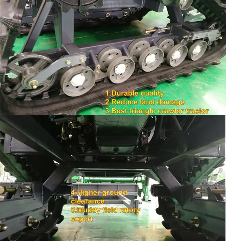 Factory Supply Crawler Rubber Track Tractor Machine in China