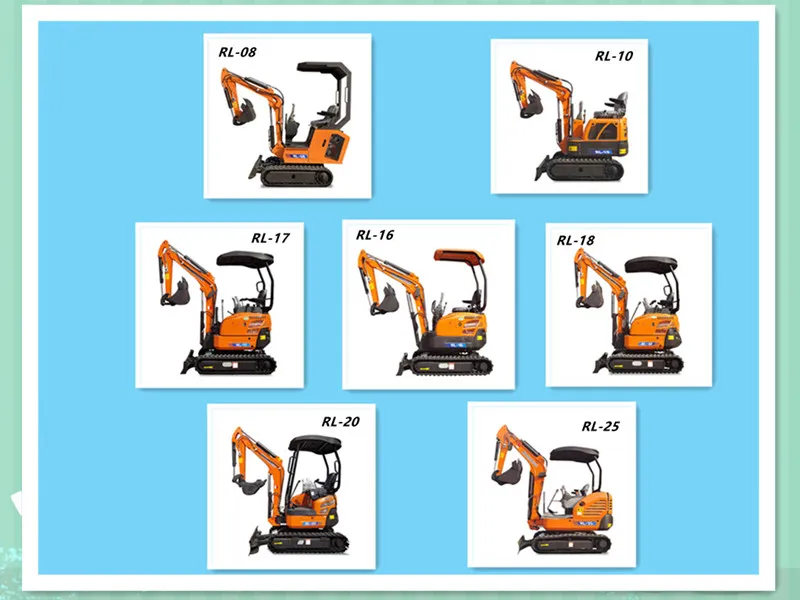 Fast Delivery Low Price 1000 Kg Mini Excavators with Euro 3 Engine Mini Excavator Cheap Prices
