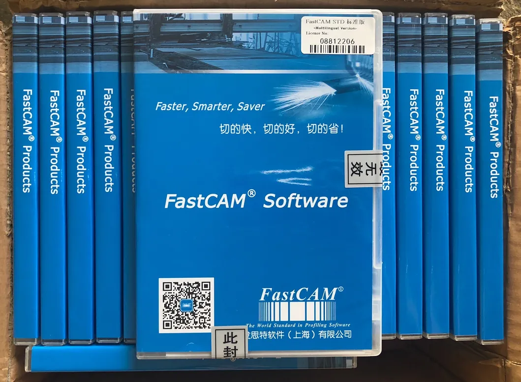 Fastcam Software for CNC Plasma Cutting Machine in Multi Language