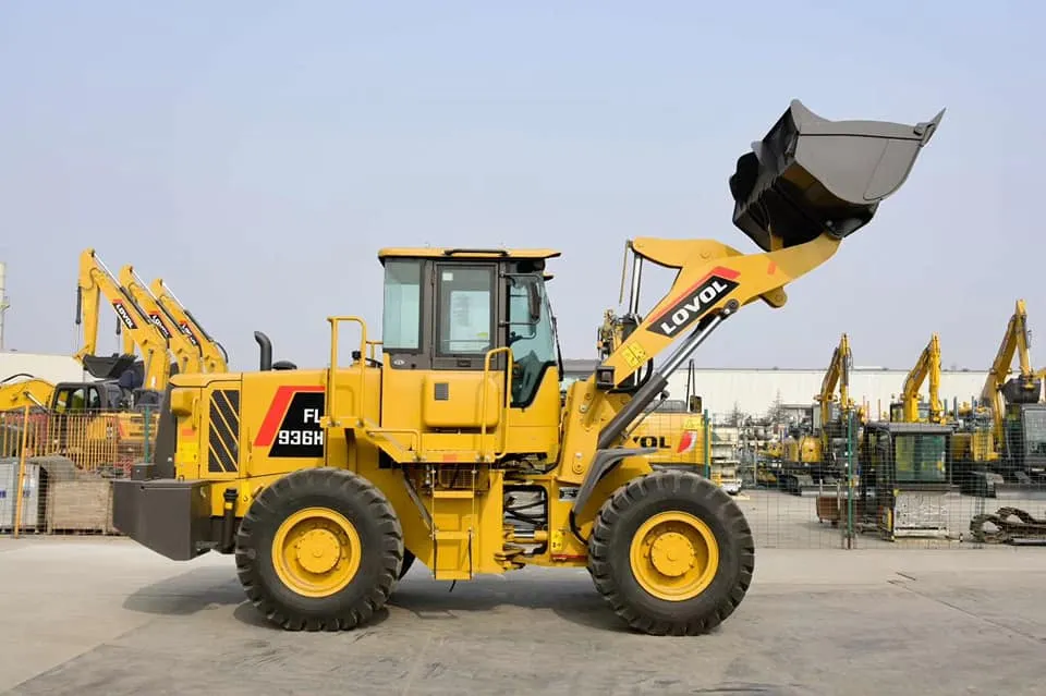 Foton Lovol Payload 5 Ton Wheel Loader FL956h Telescopic Wheel Loader Price