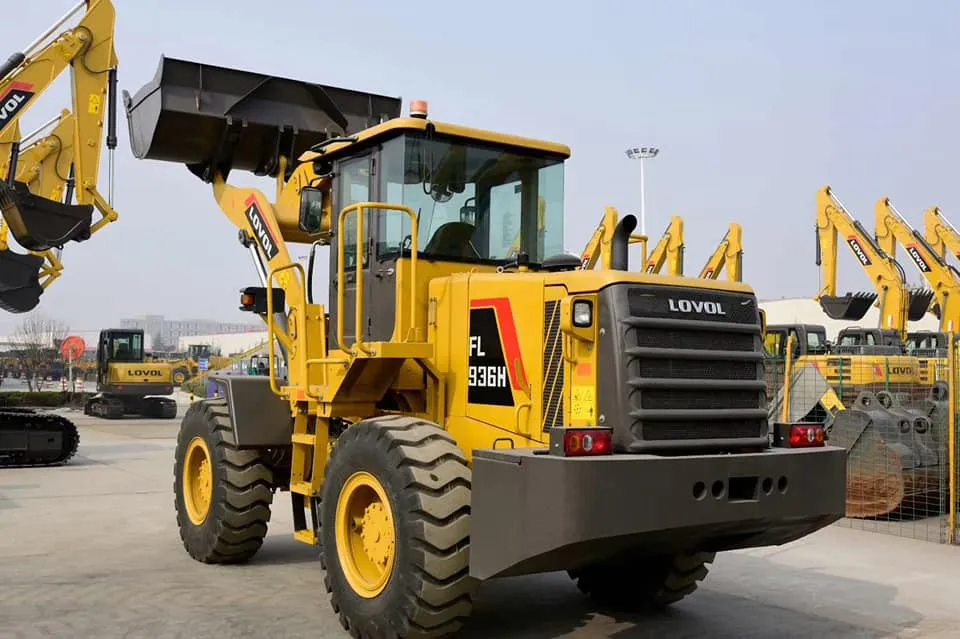 Foton Lovol Payload 5 Ton Wheel Loader FL956h Telescopic Wheel Loader Price