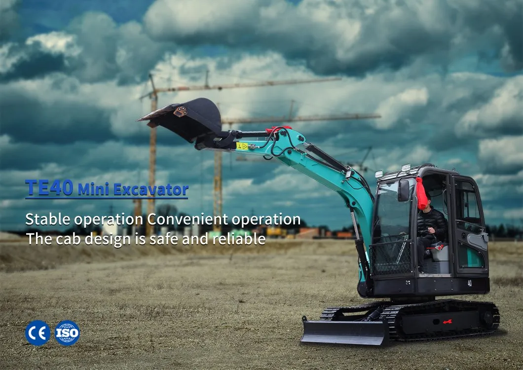 Free Shipping! ! ! 2021 China Wholesale New Design Mini Excavator 4 Ton Price with CE/ISO Support OEM