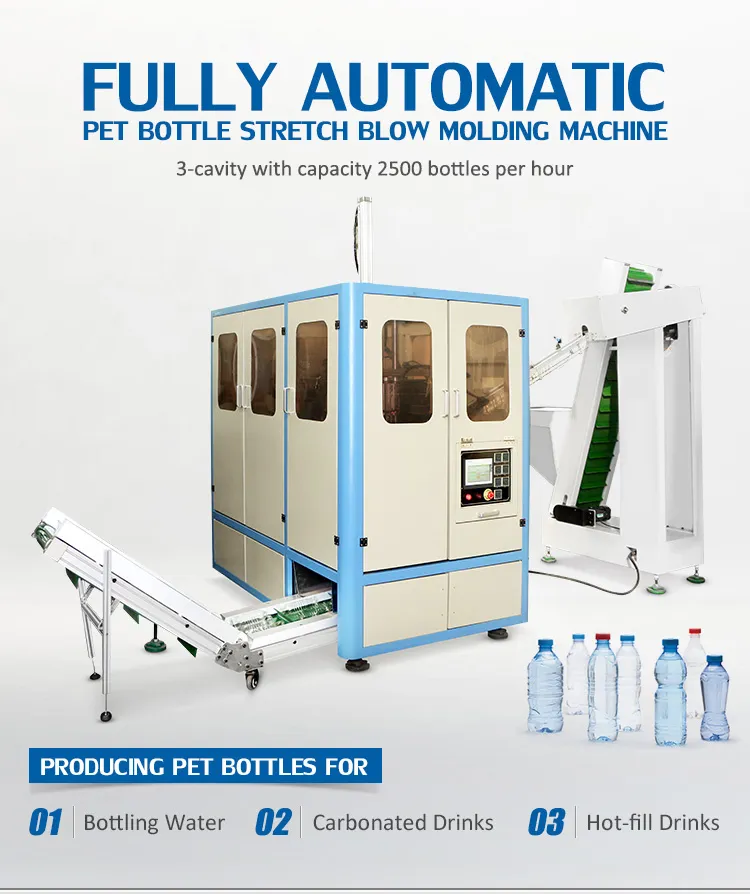 Fully Automatic Pet Stretch Bottle Blow Blowing Molding Moulding Making Machine Machinery Price