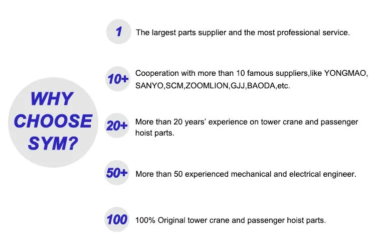 Gjj Sc200/200 Passenger Hoist Counter Roller for Sale