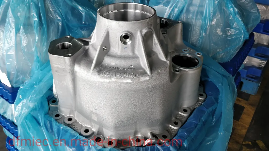 Good Quality Low Pressure Casting High Precision Aluminum Rear Transmission Housing 1701501-TV100 for Dongfeng Kinland Heavy Duty Truck
