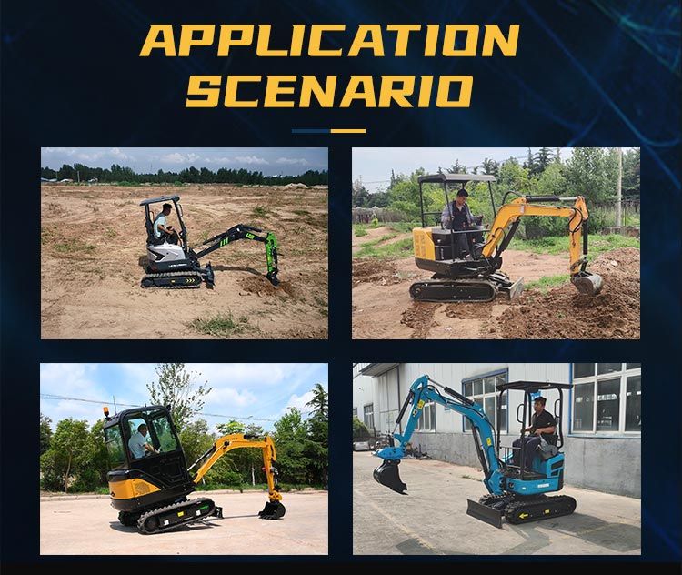 Good Sale with Chinese Sale New Mini Digger Best Tools Daftar Harga Track Shoe Portable Machines Excavator Free Shipping