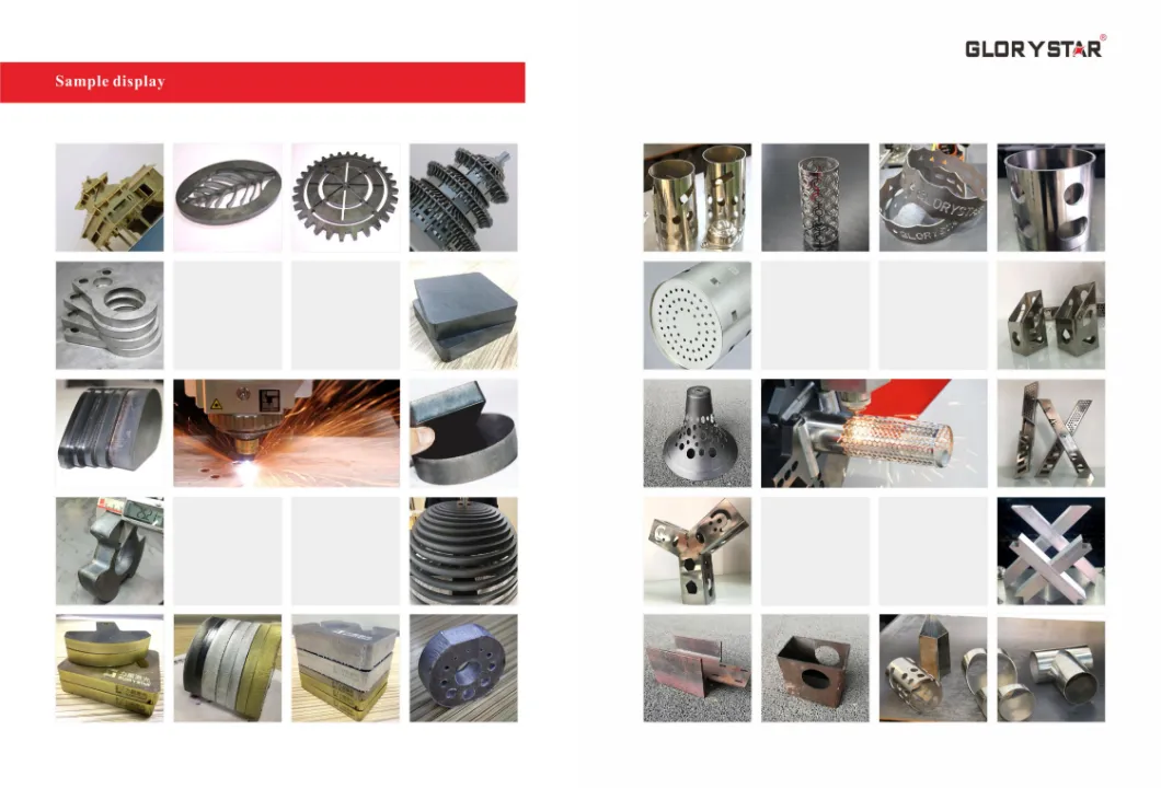 GS-6022tg Square Pipe Laser Cutting Machine with Water-Wooling