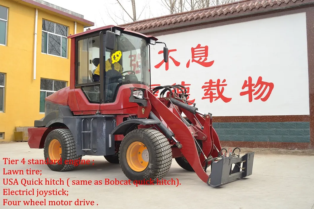 Haiqin Brand USA Standard Wheel Loader (HQ910J) with EPA 4 Engine