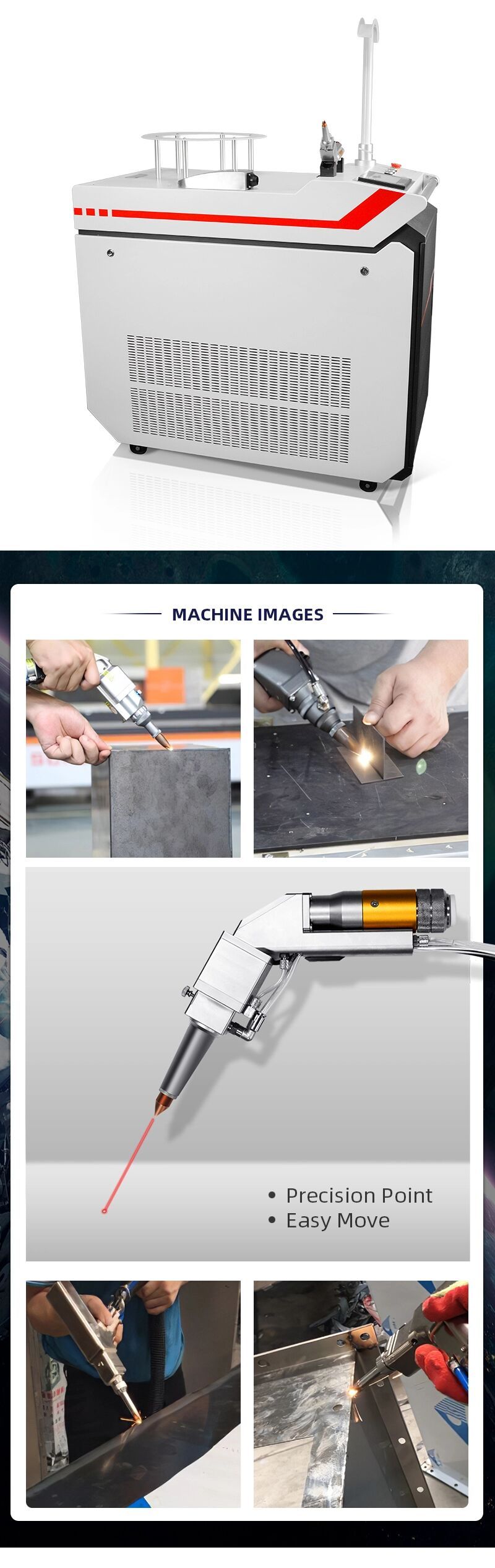 Handheld Mould Repair Fiber Laser Welding Machine for Hardware