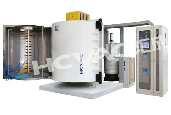 Hcvac Plastic Car Light Reflector High Vacuum Metalising Equipment Plant Machine