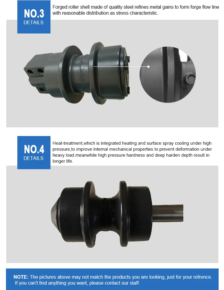Heavy Duty Dozer Carrier Roller and Top Roller