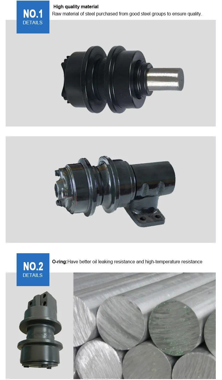 Heavy Duty Dozer Carrier Roller and Top Roller