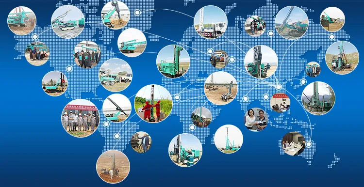 Hf330 Crawler Hydraulic Rotary Drill/Drilling Rig for Foundation Engineering