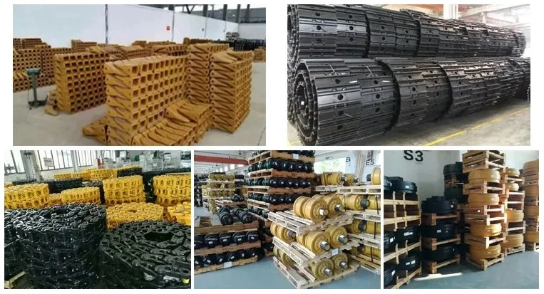 High Quality Bulldozer D85A-12 D85A-18 D85px-15 D85ex-15 D85ess-2 Track Chain Link Shoe Assembly for Komatsu