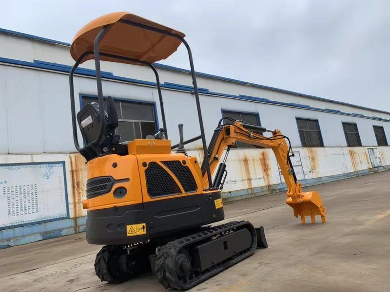 High Quality CE Certified Everun Ere12 Mini Excavator with Rubber Track