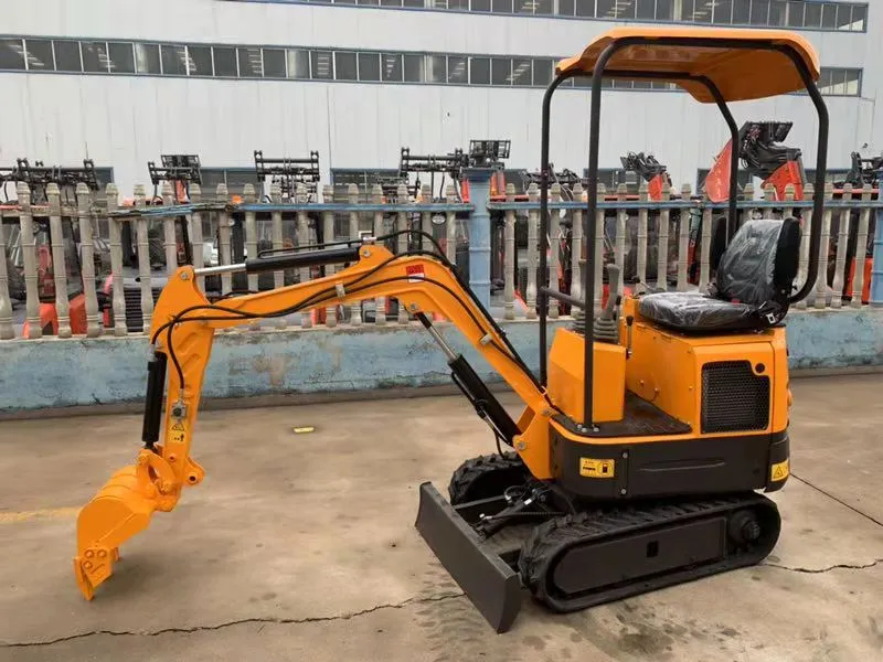 High Quality CE Certified Everun Ere12 Mini Excavator with Rubber Track