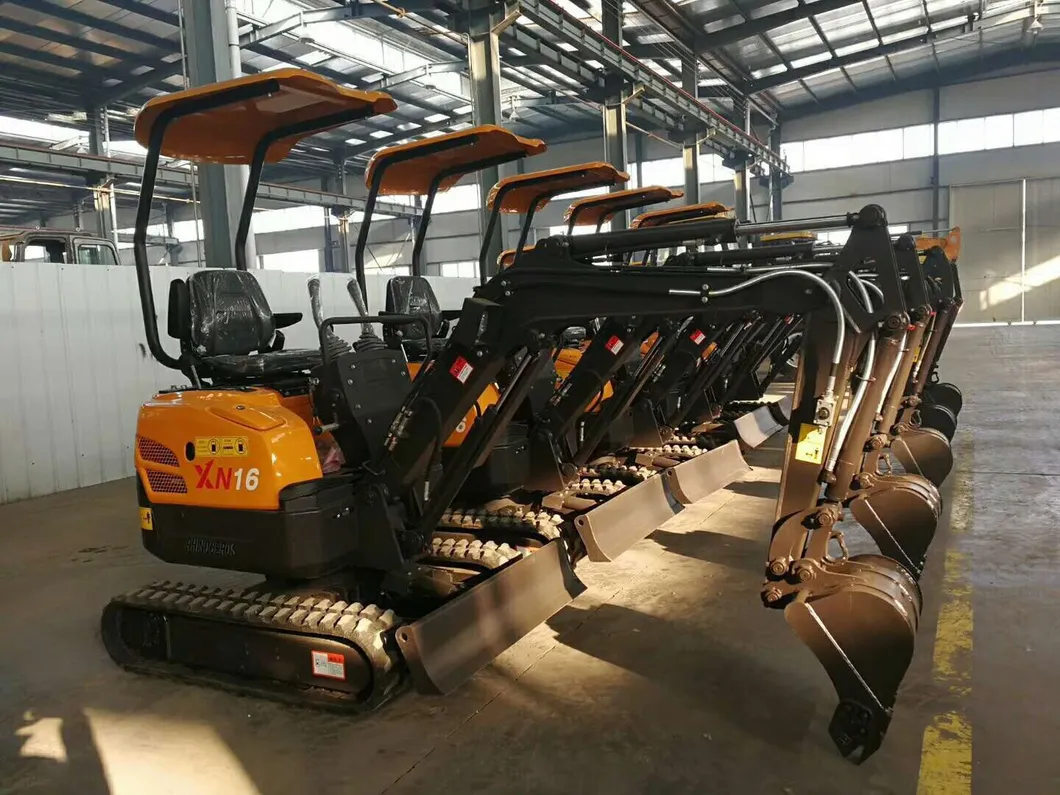 High Quality Easy Maintain 1.6 Ton 1.8 Ton 2 Ton Mini Crawler Excavator