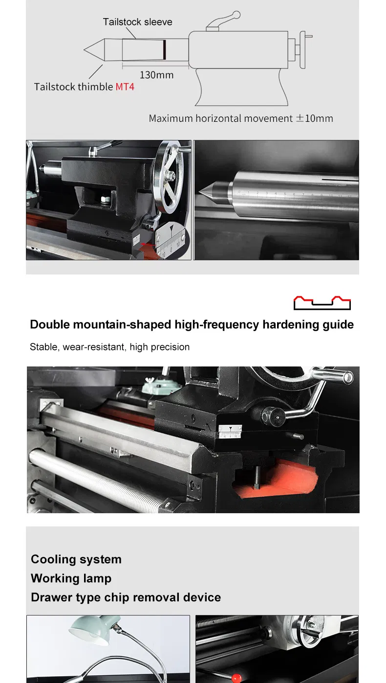 High Quality Mini Lathe CT6140 Manual Bench Lathe for Metal Price