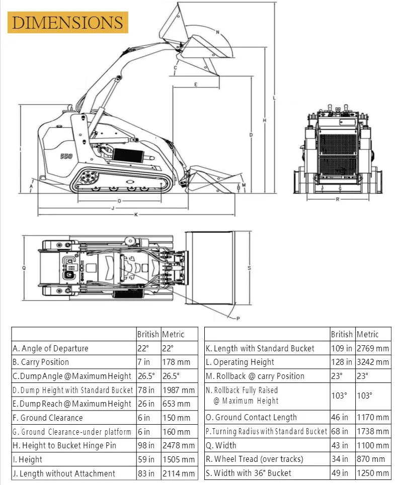 High-Quality Multi-Function Large Skid Steer Loaders Manufacturer Supplies