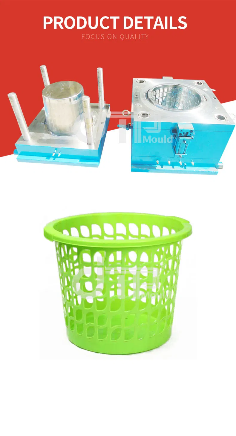 High Quality Plastic Short Laundry Basket Mould