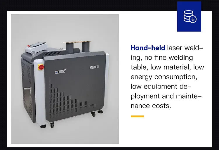 High Quantity and Good Price Laser Cleaning and Welding Dual-Purpose Machine