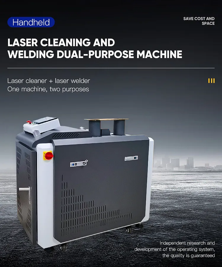 High Quantity and Good Price Laser Cleaning and Welding Dual-Purpose Machine