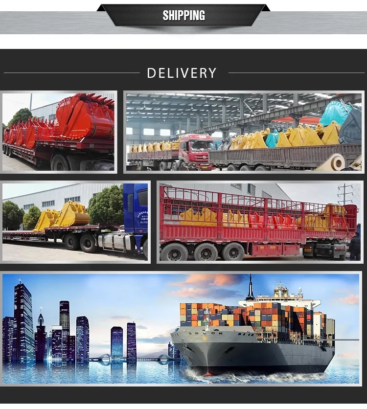 High-Strength Excavator Digging Bucket R520 for Hard Soil