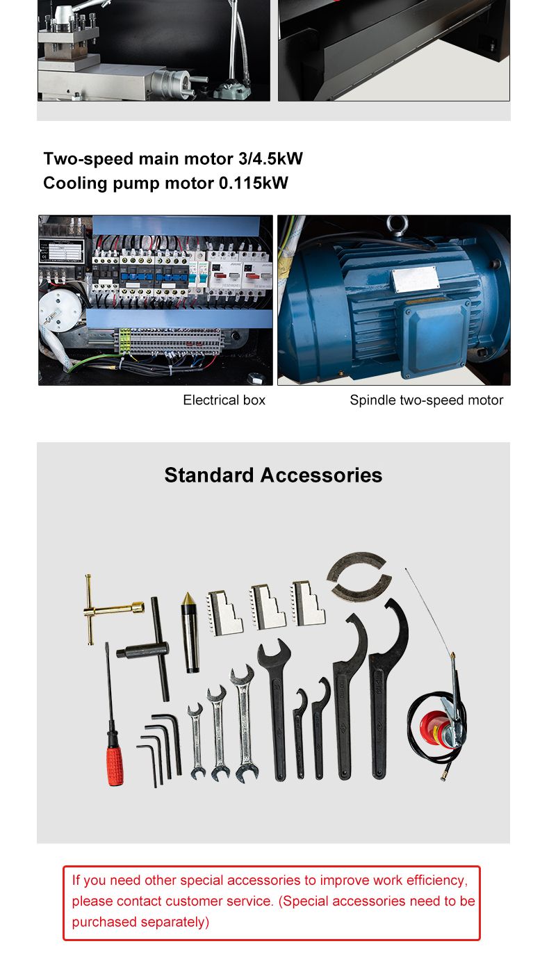 Horizontal Metal Lathe Manual Precision Bench Lathe Machine Price CT6140