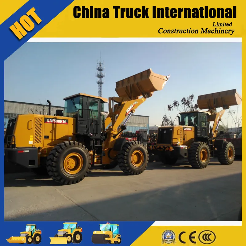 Hot Product 5 Ton Wheel Loader Lw500kn Shovel Loader