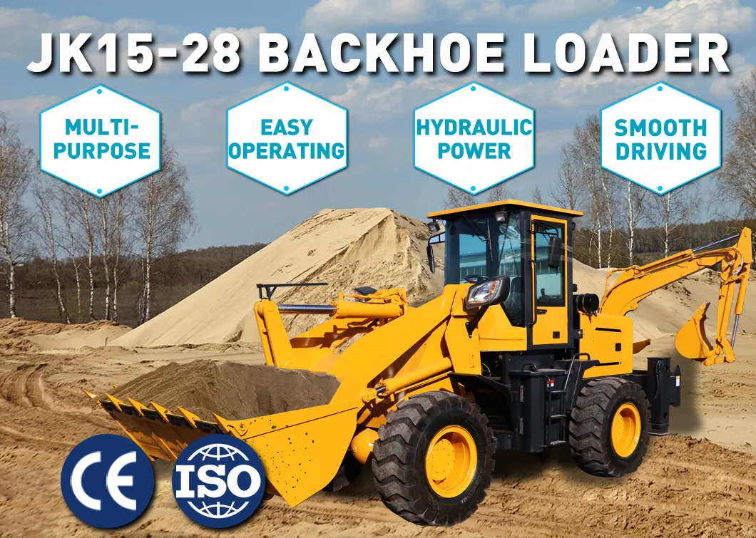 Hot Sale 4X4 Backhoe Loader, Mini Digger for Sale