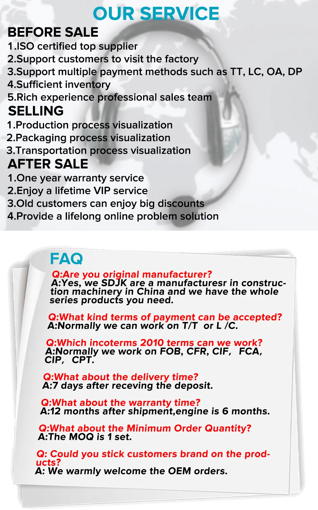 Hot Sale 4X4 Backhoe Loader, Mini Digger for Sale