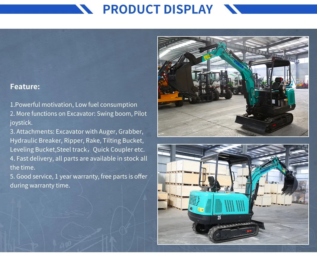 Hot Sale China 2.2 Ton 2.2t Cheap Kubota/Yanmar Engine Mini Cabin Excavator Digger with Closed Cabin/Hydraulic/Crawler/CE/Construction