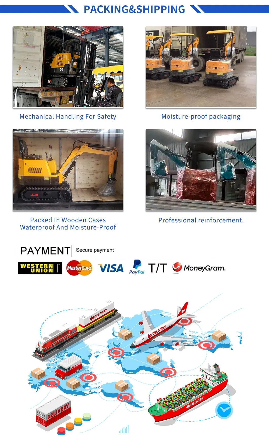 Hot Sale China 2.2 Ton 2.2t Cheap Kubota/Yanmar Engine Mini Cabin Excavator Digger with Closed Cabin/Hydraulic/Crawler/CE/Construction