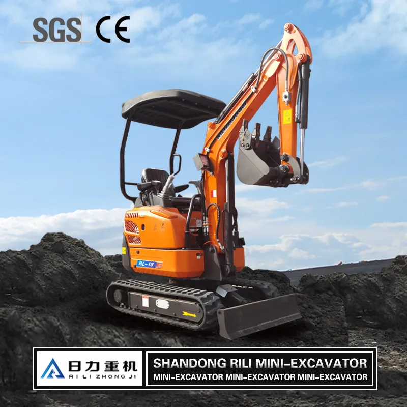 Hot Sale Mini Backhoe Hydraulic Excavator for New Rural Construction