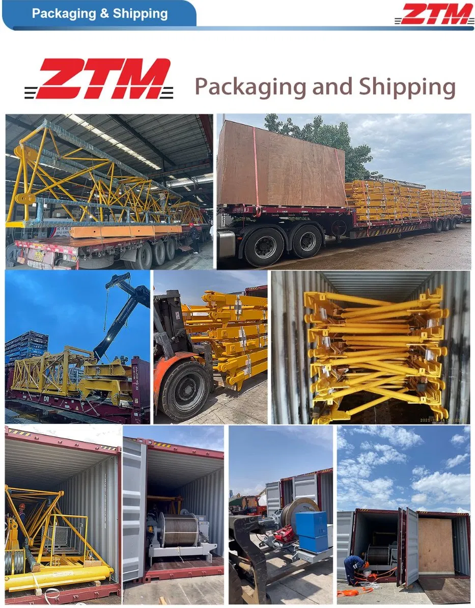 Hot Sale Tower Crane Spare Parts Mast Section L68b1