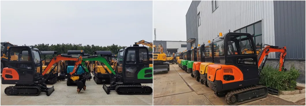 Hydraulic Crawler Mini Excavator Tracked Mini Digger of 2.5 Ton