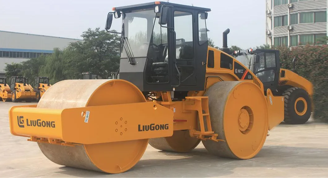 Hydraulic Liugong 26ton Single Drum Vibratory Road Roller 6626e