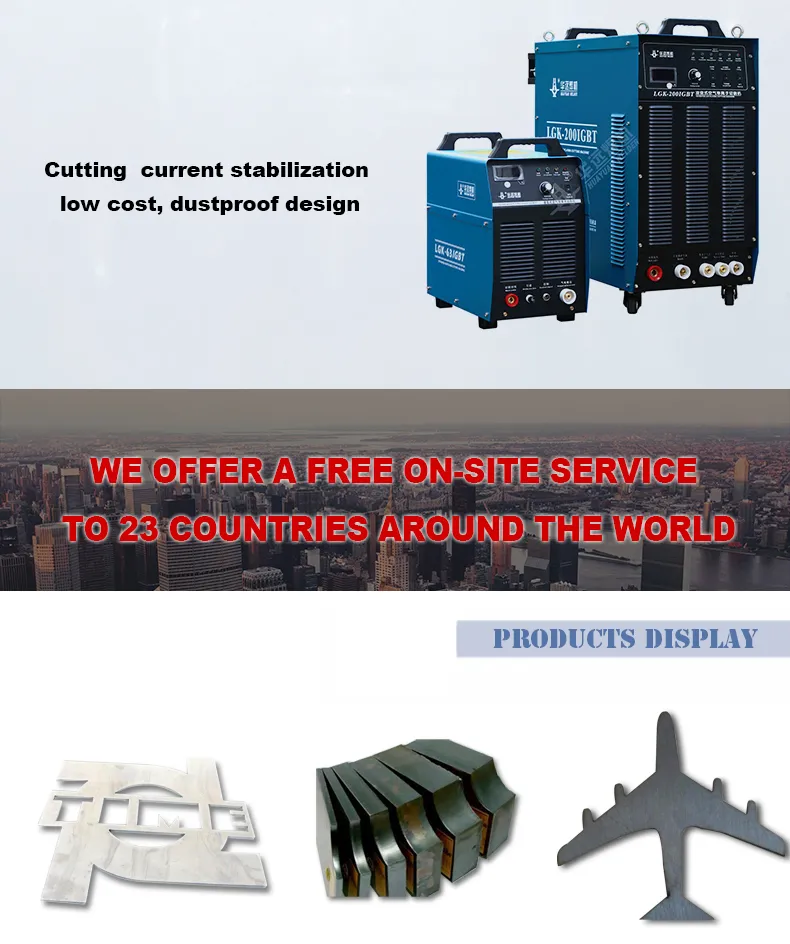 Hypertherm 65A/105A/125A/200A CNC Plasma Cutter Machine for 20mm Metal Cutting