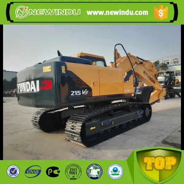 Hyundai Brand 21.5 Tons 215vs Hydraulic Crawler Excavator