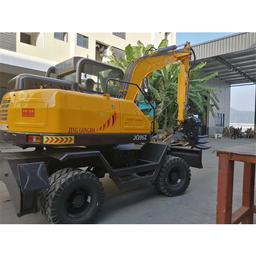 Jg95z Wheel Loader with Grapple Digbits Grapple