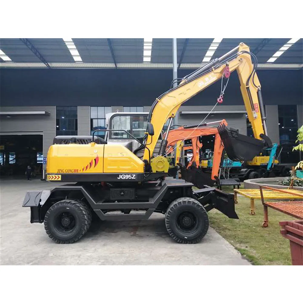 Jg95z Wheel Loader with Grapple Digbits Grapple
