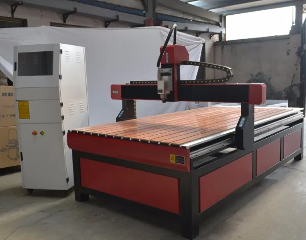 Jinan 1218 4 Axis CNC Router Wood Engraving Machine 3.0kw Metal Cutting Machine