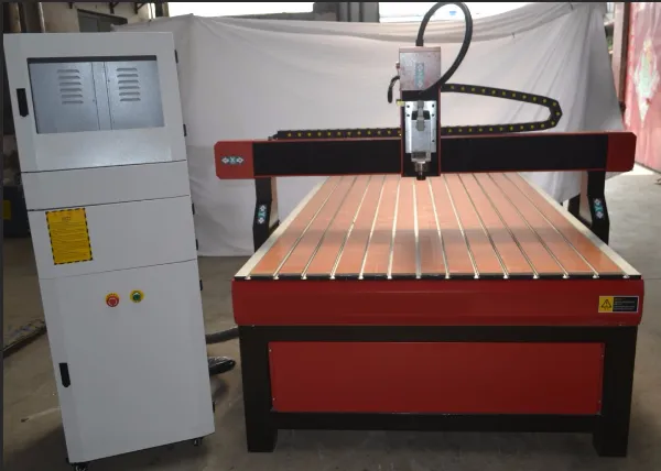 Jinan 1218 4 Axis CNC Router Wood Engraving Machine 3.0kw Metal Cutting Machine