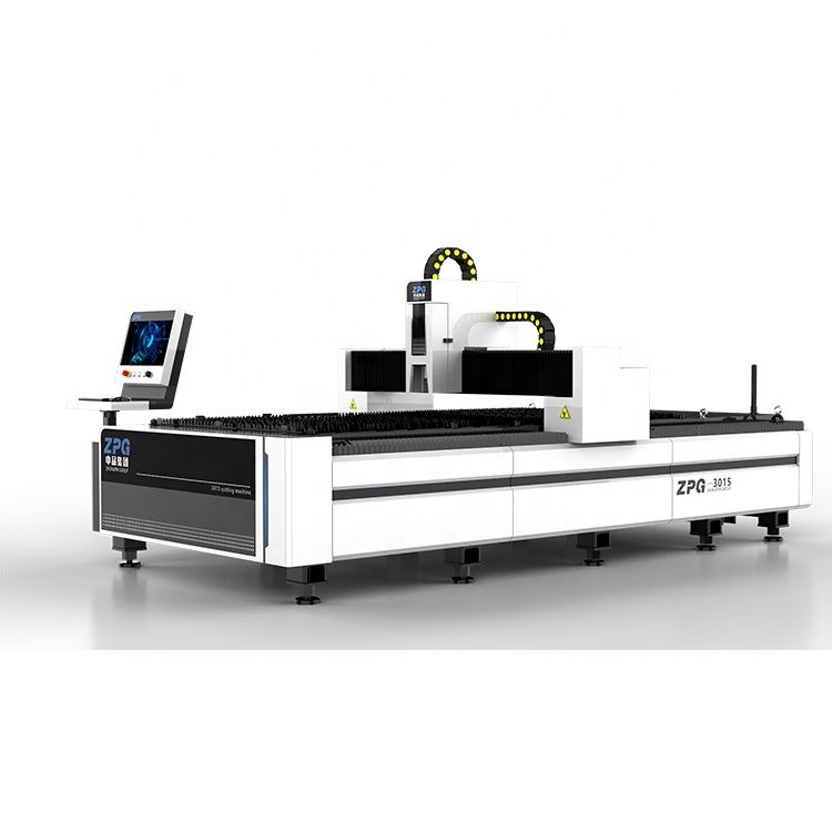 Jinan 4000W Automatic High Power Autofocus Laser Head Enclosed Fiber Laser Cutting Machine with Exchange Table